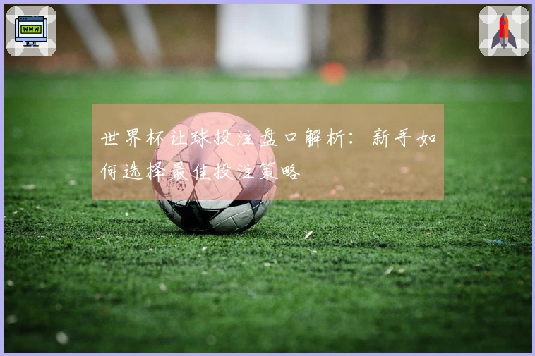 世界杯让球投注盘口解析：新手如何选择最佳投注策略